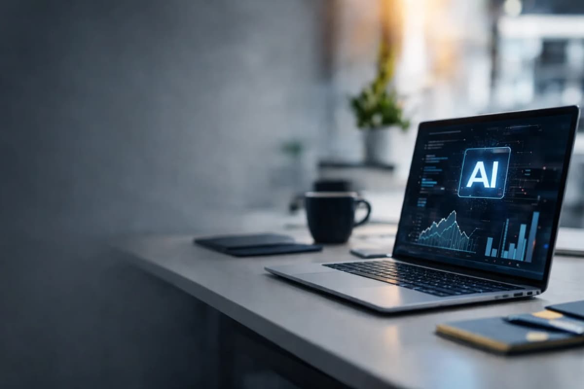 Team working on AI training